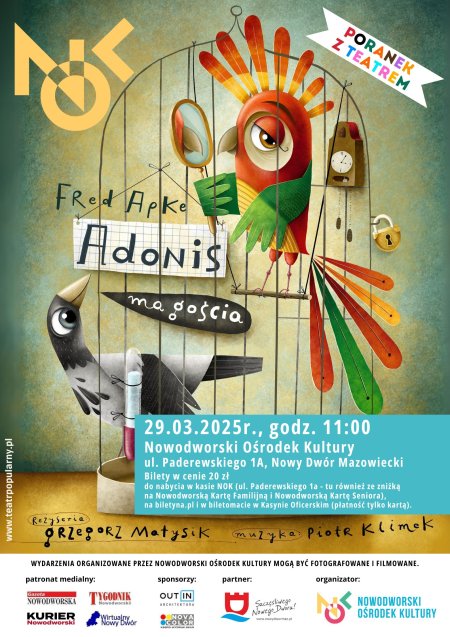 PORANEK Z TEATREM: "Adonis ma gościa"