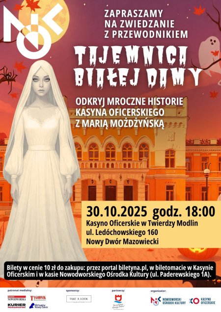Tajemnica Białej Damy - Zwiedzanie Kasyna Oficerskiego z Marią Możdżyńską