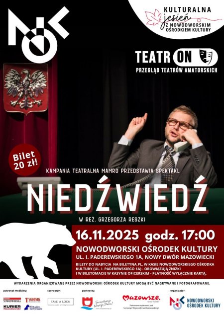 Niedźwiedź / TeatrON Przegląd Teatrów Amatorskich
