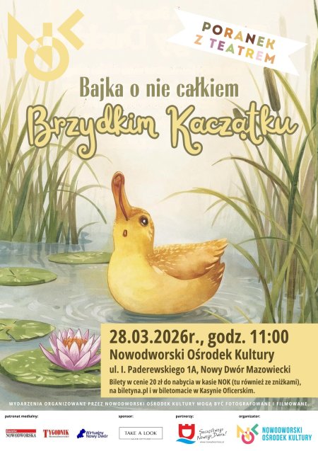 PORANEK Z TEATREM: „Bajka o nie całkiem Brzydkim Kaczątku"