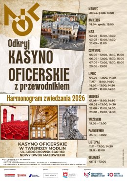 Zwiedzanie Kasyna Oficerskiego w Twierdzy Modlin z przewodnikiem