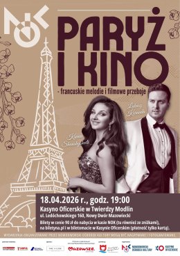Koncert „Paryż i Kino - francuskie melodie i filmowe przeboje”